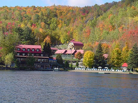 Auberge du Lac Morency - Extérieur automne