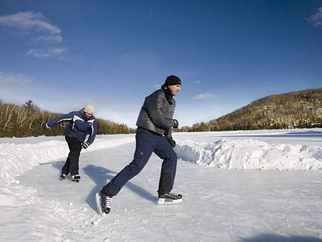 Auberge du Lac Morency - Patinoir