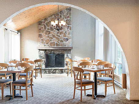 Hôtel Chéribourg, Orford - Salle à manger