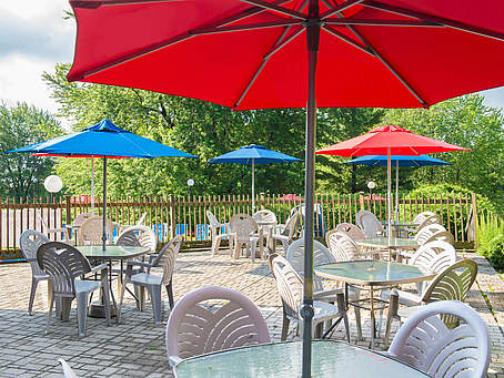 Hôtel Chéribourg, Orford - Terrasse